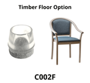 25mm Round External Silicone Chair Protector - C002SMCT - Chair & Table Tips