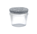 Round Hybrid Silicone Compacted Felt Tips - The Felt Is Infused Into The Silicone - Chair & Table Tips