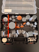 Large Sample SMART Tray | Chairs tips + Tables Feet ideal for onsellers and maintenance businesses