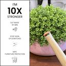 Round Felt Silicone Chair Leg Protectors | Extra-Durable Floor Protectors - Chair Tips Australia
