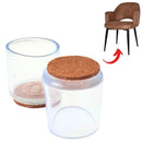Round Felt Silicone Chair Leg Protectors | Extra-Durable Floor Protectors - Chair Tips Australia