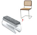 Sled Base Protectors/noise silencer/specially designed for Breuer Chair