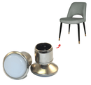 16mm Nickel Plated Swivel Chair Tip - V005CT - Chair & Table Tips