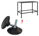 8mm Self Levelling Table Tip Stop Wobbly Tables Today - TS07BCT - Chair & Table Tips