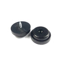 Black Rubber Screw In Chair Tip - 38mm - Chair & Table Tips