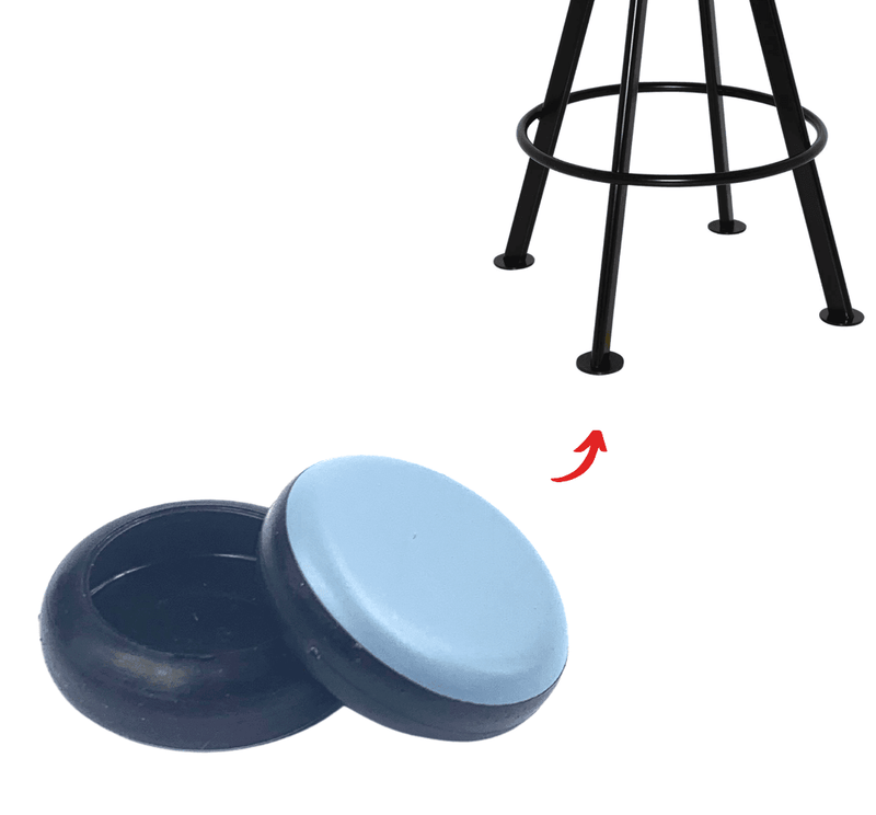 Gecko Slip Over Caps - Smooth Surfaces - Chair & Table Tips