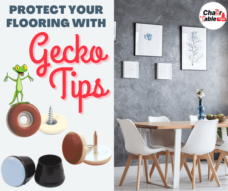 Gecko Slip Over Caps - Smooth Surfaces - Chair & Table Tips