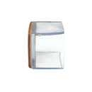 NEW Square Felt Hybrid Silicone Chair Tips - Chair & Table Tips