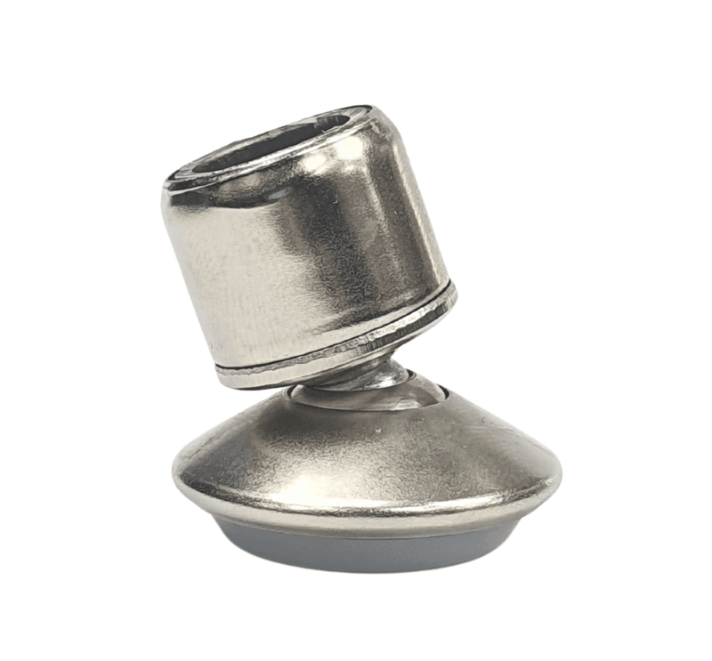 Nickel Plated Vintage Swivel Chair Tip 13mm - V005.5CT - Chair & Table Tips
