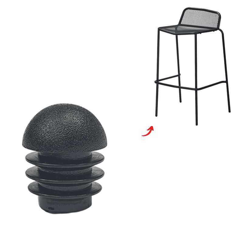Round Domed Internal Tip - Chair & Table Tips