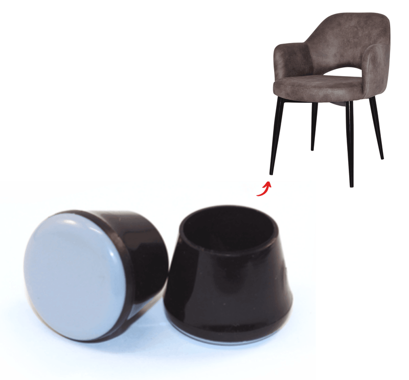 Round External Gecko Chair Tip - Chair & Table Tips