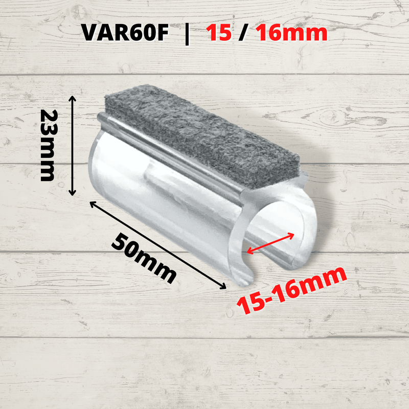 Sled Base Compacted Felt Protectors - Chair & Table Tips